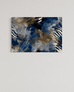 Selva obsidiana · 100 × 70 cm