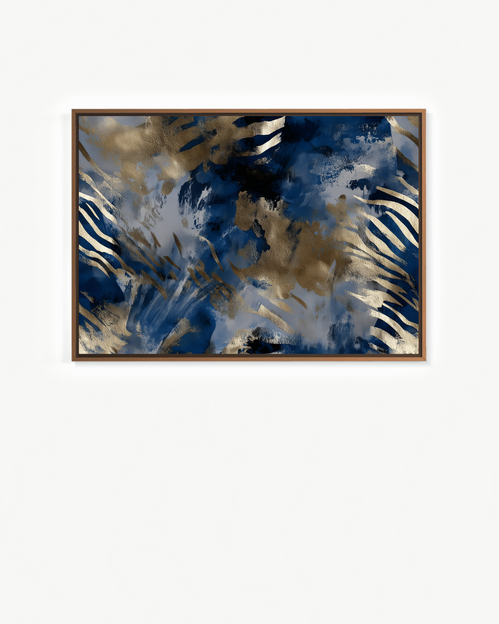 Selva obsidiana · 100 × 70 cm