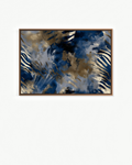 Selva obsidiana · 100 × 70 cm
