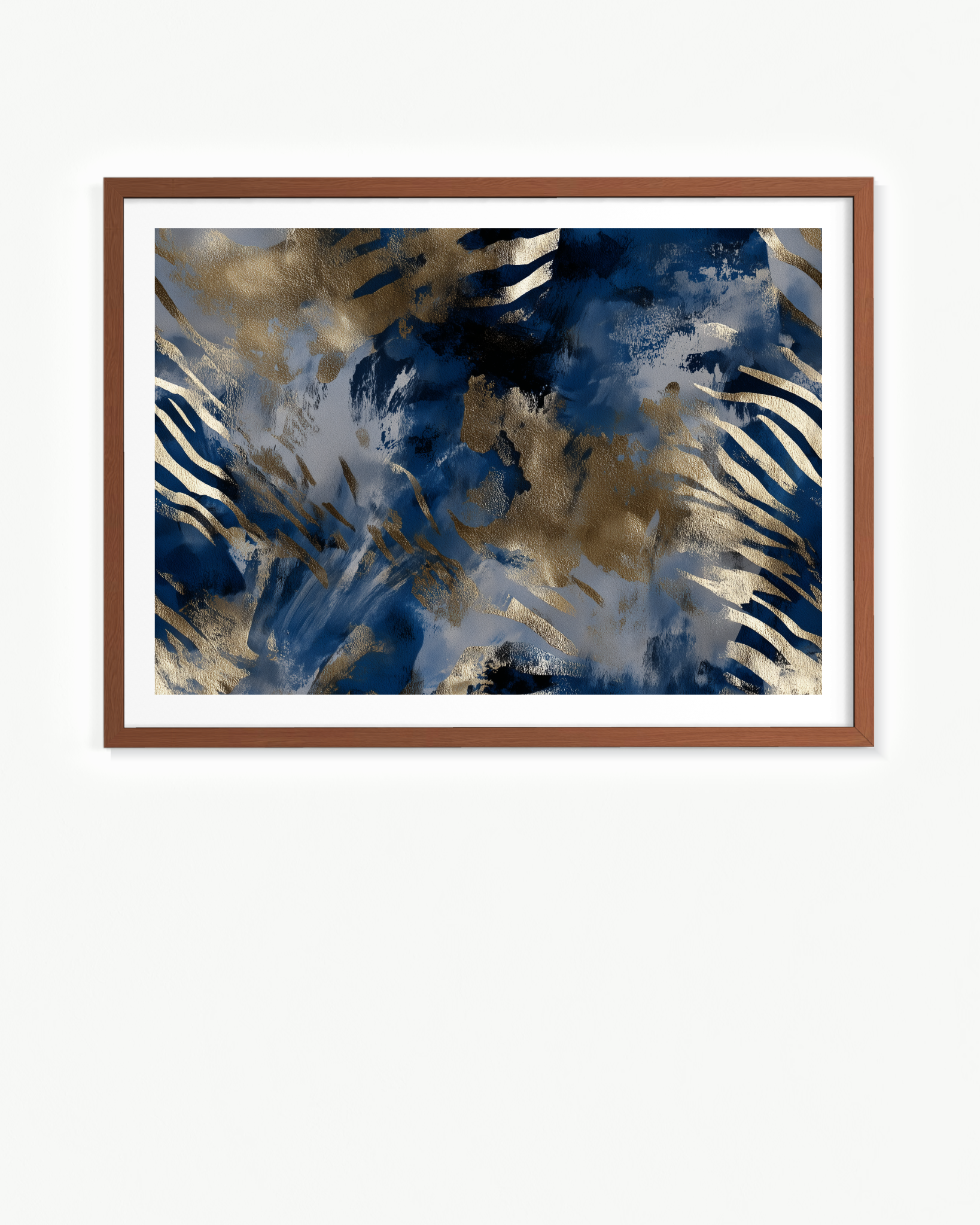 Selva obsidiana · 100 × 70 cm